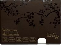 SMLT Haiku Kaarten Aquarel A5 260gr 12 vel