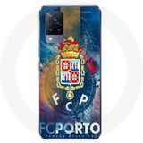 Vivo Hoesje Vivo v21 5G fcp porto blauwe achtergrond
