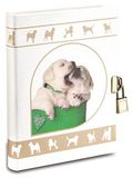 Dagboek Mareli Dagboek 14,5 x 18,5 cm met metalen slot en 2 sleutels