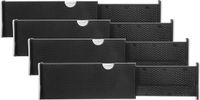 Unyqoos® Diviseurs de tiroir réglables, set de 4