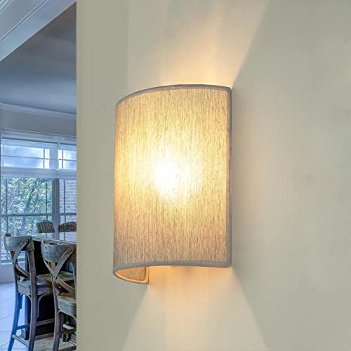 Licht-Erlebnisse ALICE Wandspot - Grijs - H: 23cm - E27