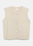 s.Oliver Strickjacke beige gemêleerd