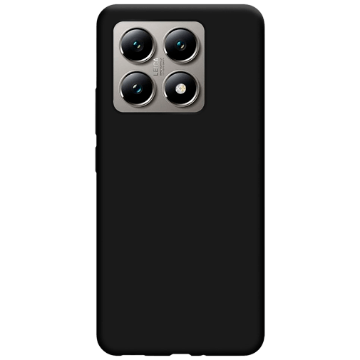 Just in Case TPU Back Cover Zwart Xiaomi 14T Pro