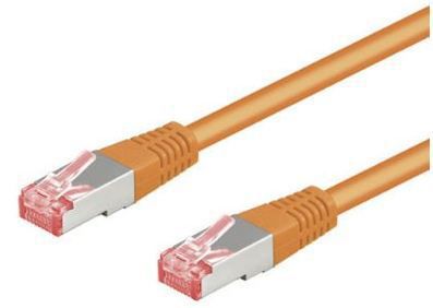 Goobay CAT 6-050 LC SSTP PIMF 0.5m - Oranje