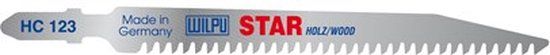 WILPU Decoupeerzaagblad HC 123 STAR / T234X (vpe 25) T-schacht