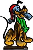 Kurt S. Adler Kunststof Infinity Light - Disney Pluto 60cm Geel