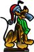 Kurt S. Adler Kunststof Infinity Light - Disney Pluto 60cm Geel