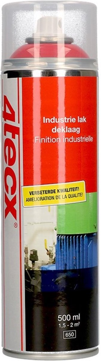 4Tecx Spray Vuurrood Hg Ral3000 500Ml