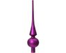 Decoris Piek - paars - 26 cm - glas - mat