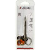 3 CLAVELES Claveles 3 Ciseaux à ongles forts et courbés 4'' 10cm 1pièce