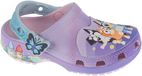 Crocs Classic Bluey Multi Clog T, voor meisje, Roze, Slippers, maat: 27/28
