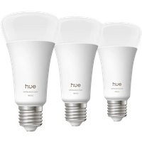 Philips Hue A67 White and Color 1600lm E27 3-Pack