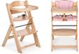 Gran Vida Chaise haute pour enfant - Chaise évolutive - Marron / Rose