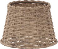 vidaXL Lampenkap Ø25x17 cm rotin marron
