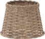 vidaXL Lampenkap Ø25x17 cm rotin marron