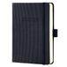 Sigel weekagenda Conceptum A6 2025/2026 - 18 maanden - Zwart - Hardcover