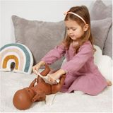 Heless poppenluiers katoen Fruit 2 stuks biologisch 28-35 cm.