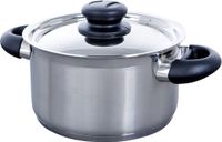 BK Karaat+ Kookpan - 180 mm - 2,1 liter - Zilver
