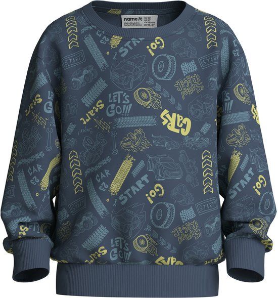 NAME IT NMMVIFELIX LS NREG SWEAT UNB Heren Trui