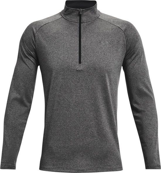 Under Armour UA Tech 2.0 1/2 Zip Heren Sportshirt - Grijs - Maat L