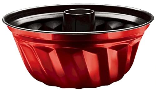 Berlinger Haus Metallic Line- Burgundy Edition Bundt pan, BH/1543 burgundy roestvrij staal 18/8