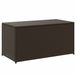 vidaXL Tuinbox 100x50x50 cm poly rattan bruin
