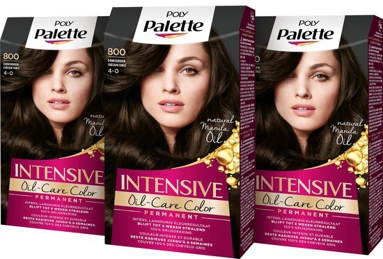 Schwarzkopf Poly Palette 800 Donkerbruin Voordeelverpakking