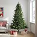 vidaXL Kunstmatige Hinged Kerstboom 210 cm PVC en Metaal Groen