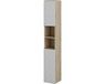 Vicco Edge Badkamerkast – 30 x 189.5 cm met 2 deuren en 3 vakken Wit