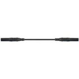 Mueller Electric 22.311-.25M-0 Veiligheidsmeetsnoer Bananenstekker 4 mm Bananenstekker 4 mm 0.25 m Zwart 1 stuk(s)
