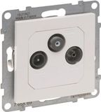 Legrand SEANO Enddose TV-R-SAT Ultraweiß 5