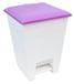 Gio Style Love 5660008 Afvalemmer 16 l, violet zoals afgebeeld