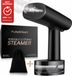 FLOWSTEAM® Luxe Kledingstomer - Handstomer - Stoomreiniger - Stoomapparaat Kleding - Matte Black Edition - Inclusief Opbergzakje