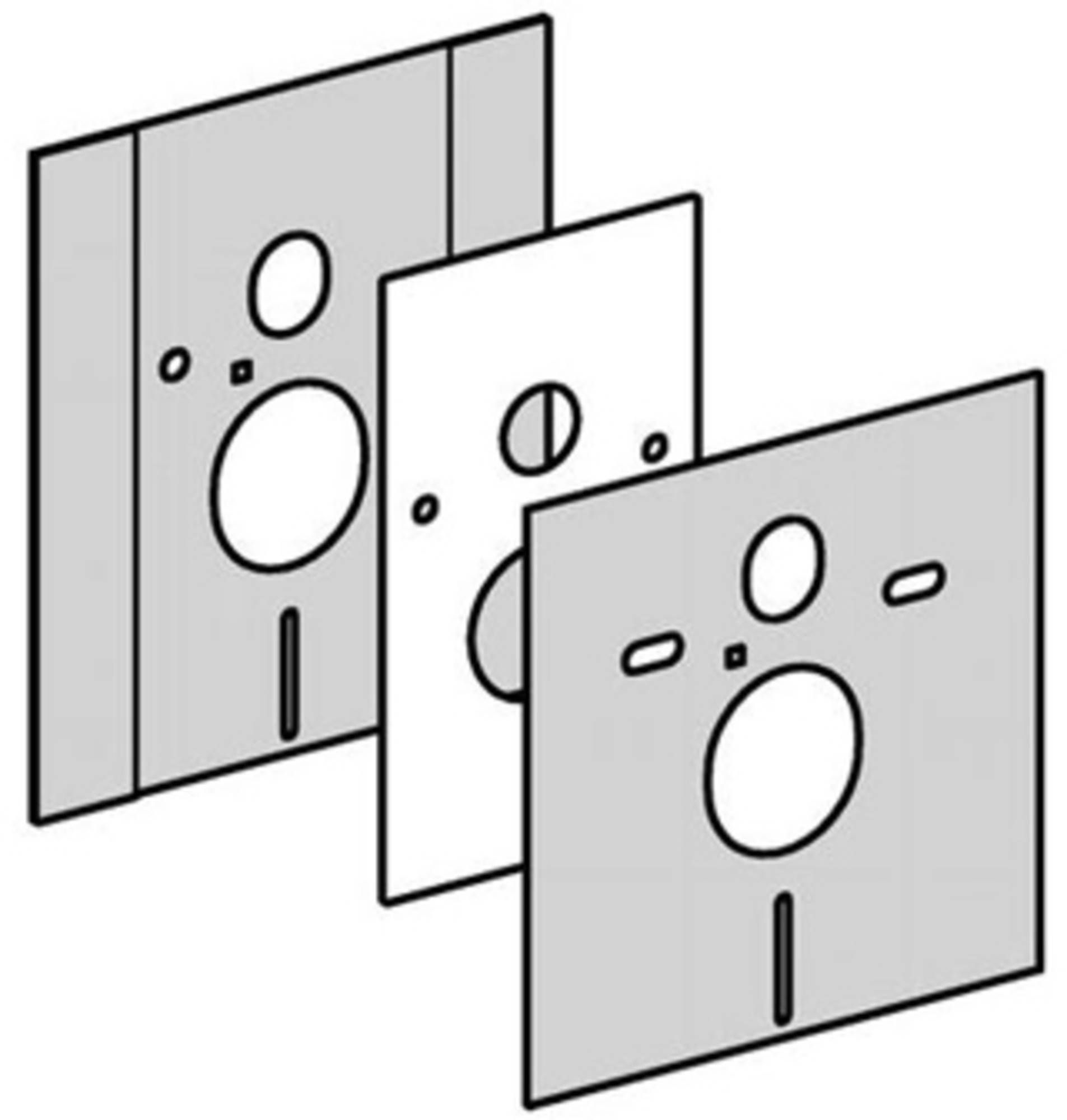 Geberit Duofix - Staal - 4025416667889