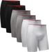 DANISH ENDURANCE Bamboe Boxershorts - Boxers met Lange Pijpen Ademend Ondergoed - Heren - 6 paar - L