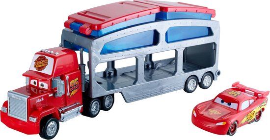 Disney Pixar Cars Mack Dip & Dunk Oplegger - Speelgoedvoertuig