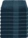 Atmosphera Serviette de bain Towelmaster - 8x - bleu pétrole - luxe - 50 x 90 cm - coton - 450 grammes