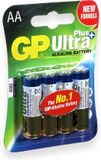 GP Ultra Plus Alkaline AA Mignon penlite, blister 4