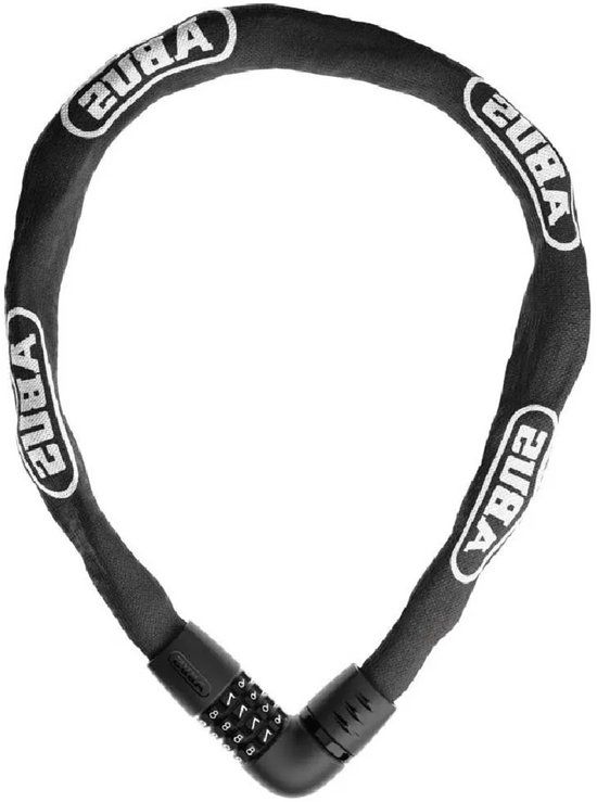 ABUS Kettingslot Tresor 6806C - Zwart - 85 cm