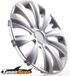 Audi Enjoliveurs, enjoliveurs, tuningshop, 13 pouces, argent, compatible avec Audi, Daewoo, Hyundai, Lexus, Nissan, Seat, Toyota