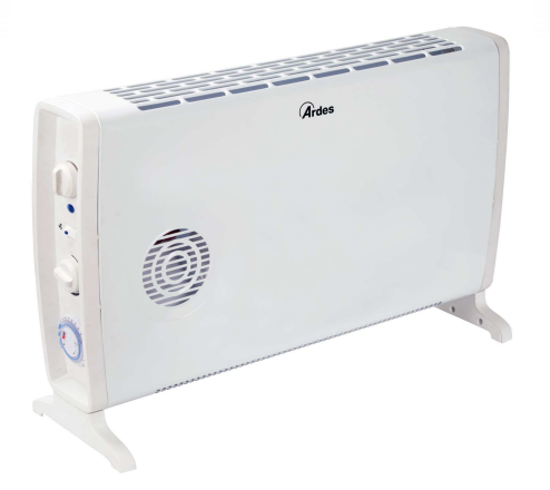 Ardes AR4C05T - Elektrische Ventilator Verwarming - 2000W - Wit