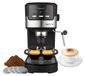 Merkloos Espressomachine Dual pods en koffiepoeder