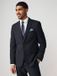 Next - Heren - Blazer/Colbert - Lange mouw - Effen - Regular Fit - Navy Blue - Polyester