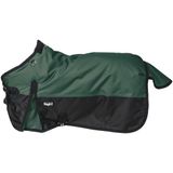Tough 1 600D Waterdichte Poly Miniatuur Turnout Deken, Hunter Green, 42 inch