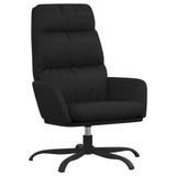 vidaXL Relaxstoel - Kunstleer - Zwart