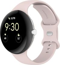 imoshion Siliconen⁺ bandje voor de Google Pixel Watch 3 / 4 (45 mm) - Maat S - Roze