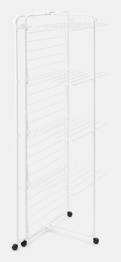Brabantia HangOn Droogtoren - 30 m - Inklapbaar Wasrek - White
