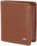 Golden Head Leren portemonnee Polo RFID Protect Kombischeintasche 1119 Cognac