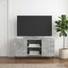 Maison Exclusive Meuble TV exclusif - Dimensions : 102 x 34,5 x 52 cm. Couleur : gris béton. Matériau : bois composite