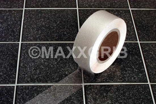 MaxxGrib Antislip tape 100 mm breed BLOTE VOET VRIENDELIJK DOORZICHTIG - 100mm x 4.5 mtr doorzichtig